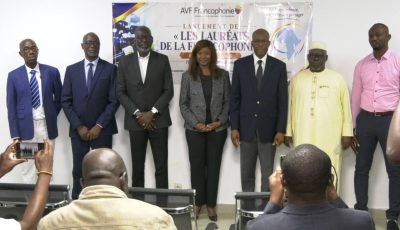LES LAUREATS DE LA FRANCOPHONIE : L’AVF lance son premier concours Journalistique