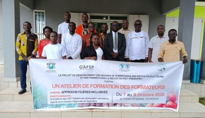PREMOPEF : les formateurs et encadreurs des CEP formés sur l’approche ‘’filières inclusives’’ dans la région du N’Zi