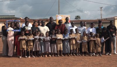 ÉDUCATION/ N’GUESSANKRO : L&rsquo;ong cœur joyeux offre 600 kits scolaires aux élèves