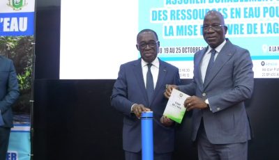 SEMAINE NATIONALE DE L&rsquo;EAU :  Jacques Assahoré Konan  demande des actions concrètes