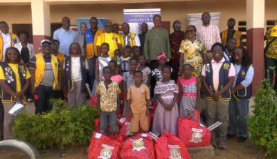 CLUB SERVICE : le Lions club Abidjan Filao rénove la cantine scolaire de l&rsquo;EPP Koffikro de Bingerville